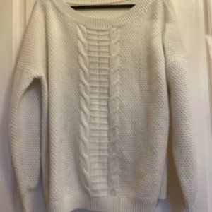 Chunky Oversized Cable Knit Sweater Size S